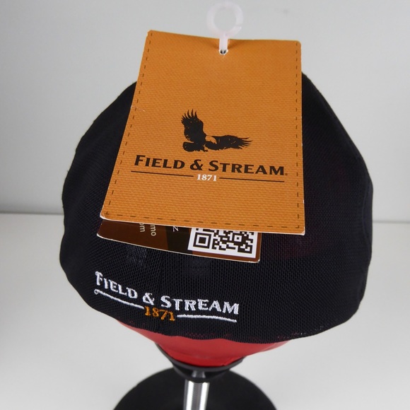 Deer Skull Camo Mesh Hat Cap Field & Stream NWT - Picture 4 of 6